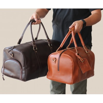 Leather Duffle Bag, Mens Leather Weekend Bag,Personalized Duffel Bag,Leather Holdall Bag,Leather Overnight Bag, Leather Gym Bag for Men,Gift